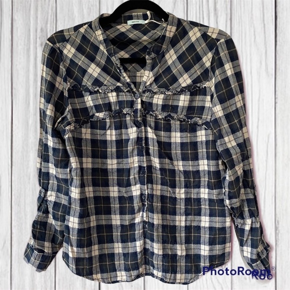 Flannel Button Up Shirt - Picture 1 of 6